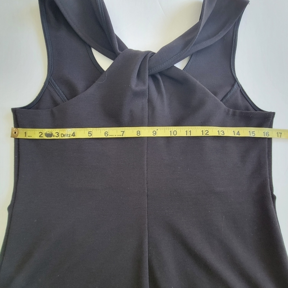 Banana Republic Back Knotted Tie Dress. - Picture 4 of 8